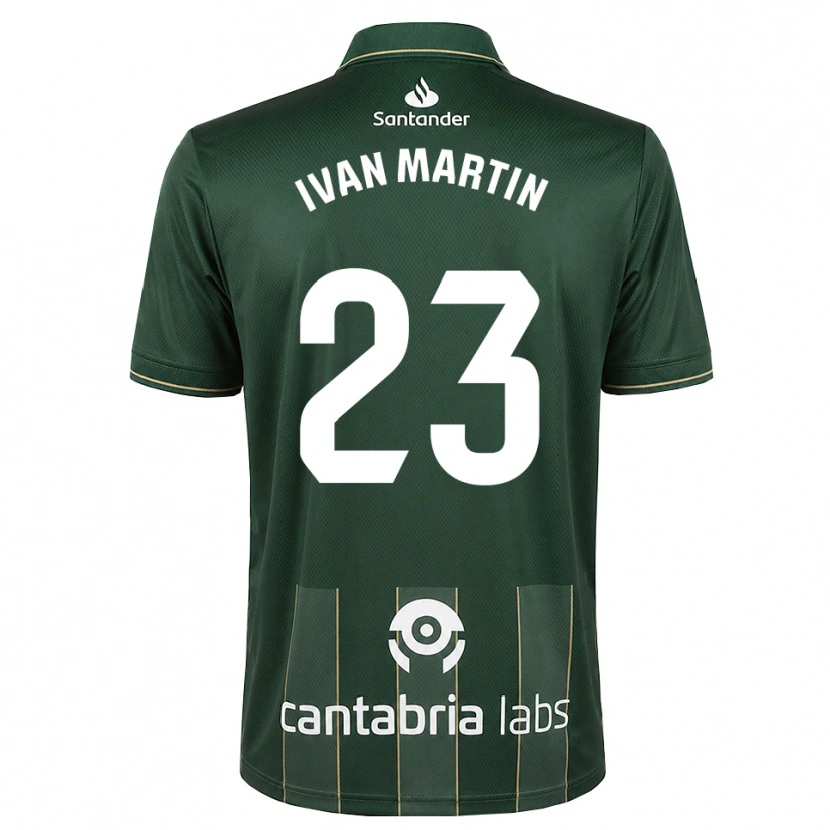 Danxen Damen Iván Martín #23 Dunkelgrauweiß Auswärtstrikot Trikot 2026/27 T-Shirt