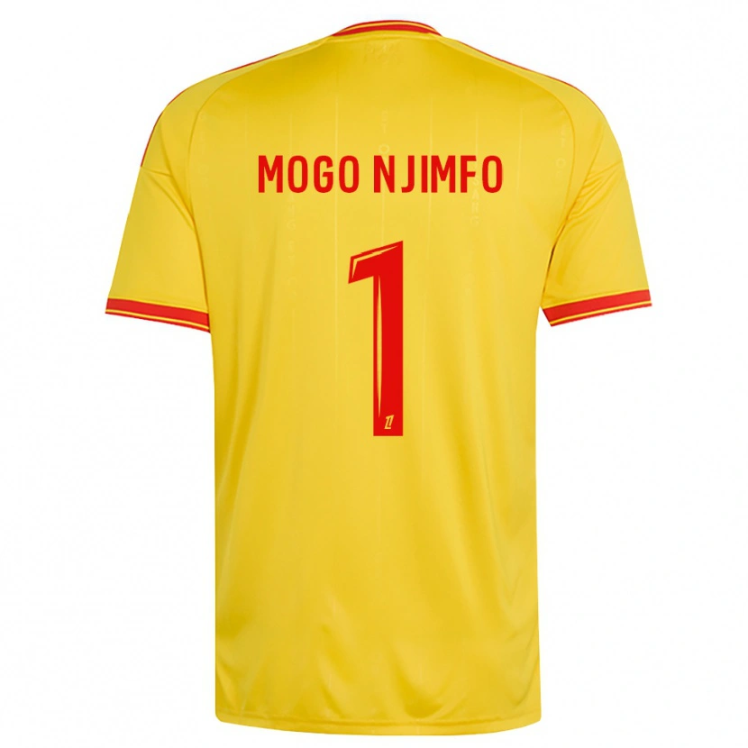 Danxen Damen Arthur Mogo Njimfo #1 Gold Orange Rot Heimtrikot Trikot 2026/27 T-Shirt