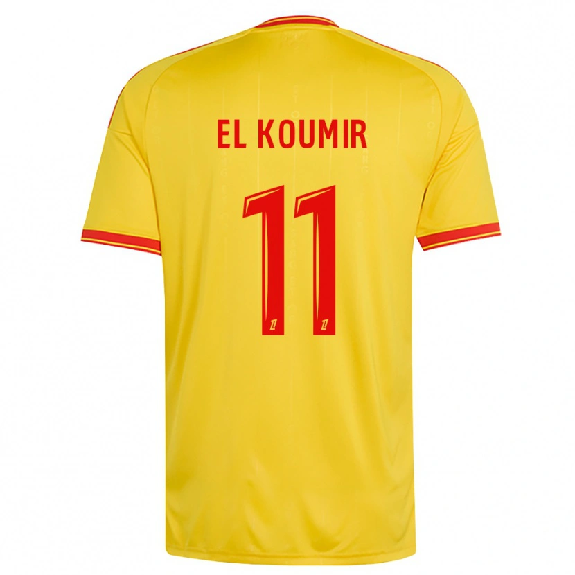 Danxen Damen Kaîna El Koumir #11 Gold Orange Rot Heimtrikot Trikot 2026/27 T-Shirt