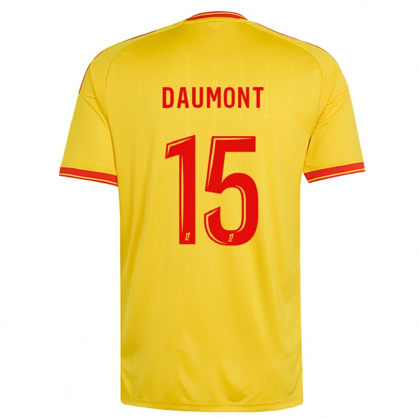 Danxen Damen Camille Daumont #15 Gold Orange Rot Heimtrikot Trikot 2026/27 T-Shirt