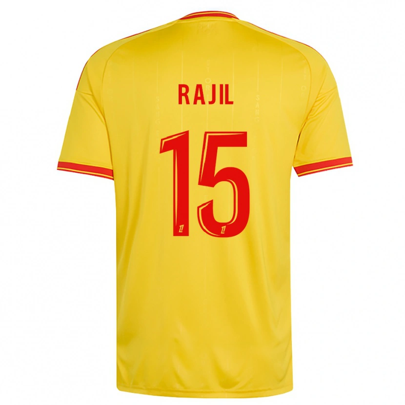 Danxen Damen Jibril Rajil #15 Gold Orange Rot Heimtrikot Trikot 2026/27 T-Shirt