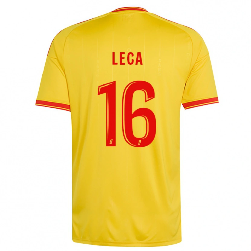 Danxen Damen Jean-Louis Leca #16 Gold Orange Rot Heimtrikot Trikot 2026/27 T-Shirt