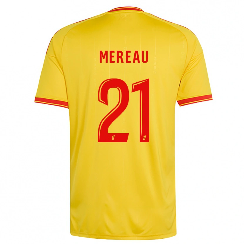 Danxen Damen Alizée Mereau #21 Gold Orange Rot Heimtrikot Trikot 2026/27 T-Shirt