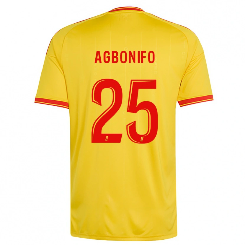 Danxen Damen Jeremy Agbonifo #25 Gold Orange Rot Heimtrikot Trikot 2026/27 T-Shirt