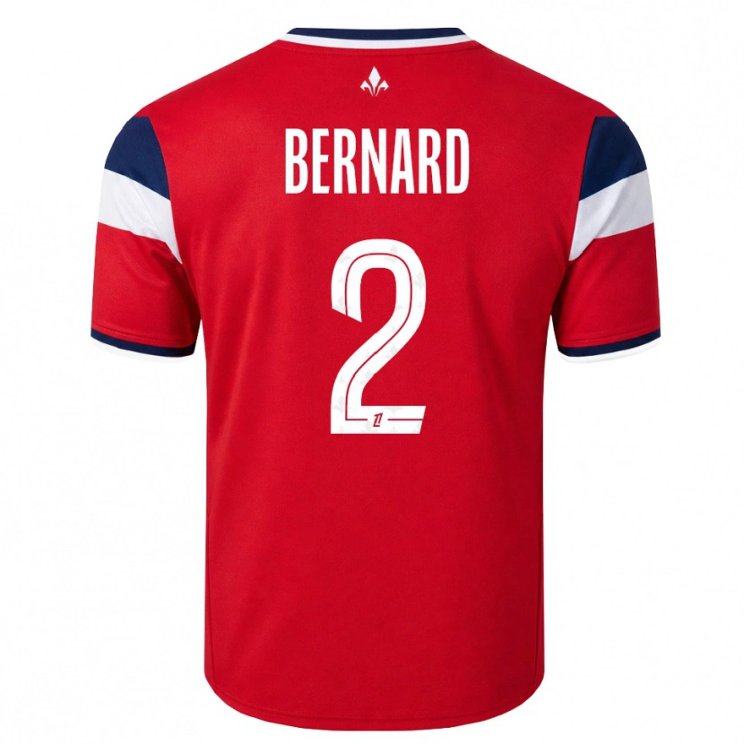 Danxen Damen Loïk Bernard #2 Rot Weiß Königsblau Heimtrikot Trikot 2026/27 T-Shirt