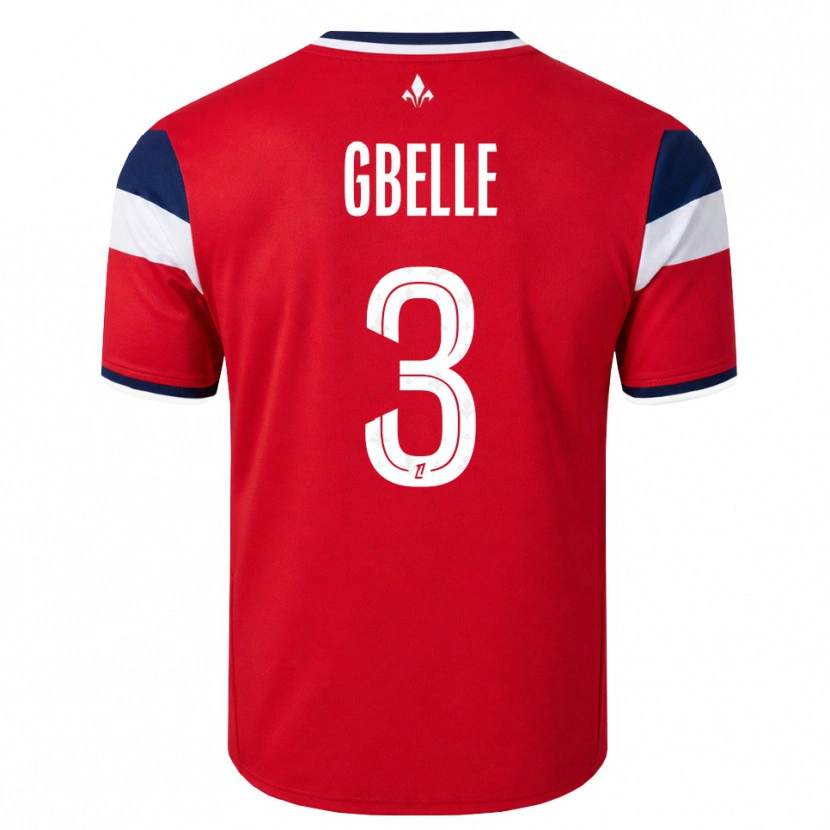 Danxen Damen Arthur Gbelle #3 Rot Weiß Königsblau Heimtrikot Trikot 2026/27 T-Shirt