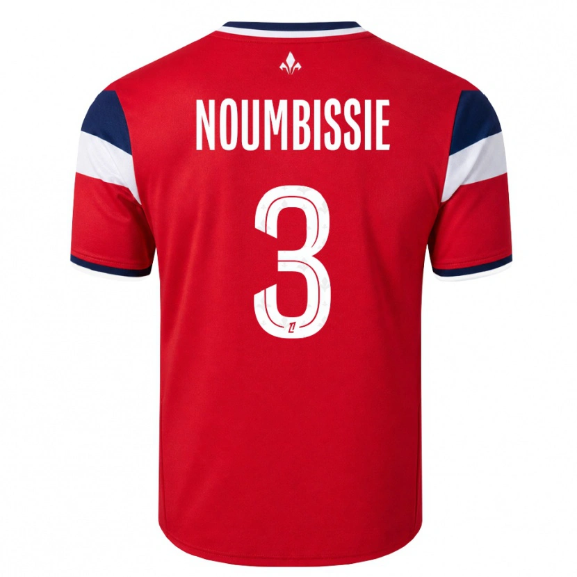 Danxen Damen Stéphane Noumbissie #3 Rot Weiß Königsblau Heimtrikot Trikot 2026/27 T-Shirt