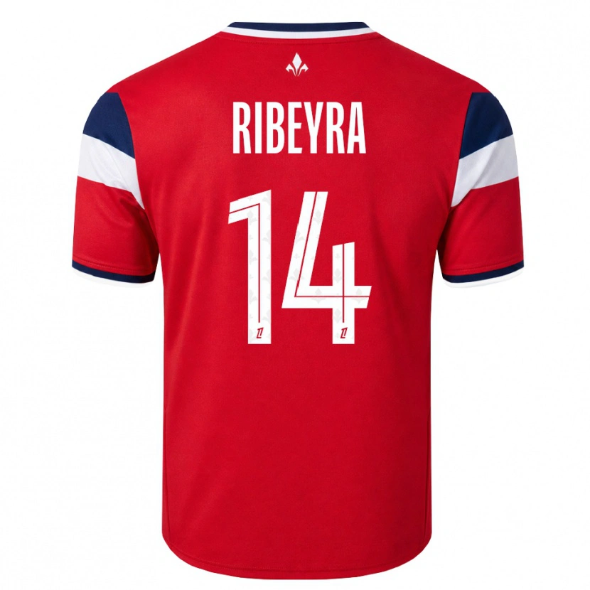 Danxen Damen Anaïs Ribeyra #14 Rot Weiß Königsblau Heimtrikot Trikot 2026/27 T-Shirt