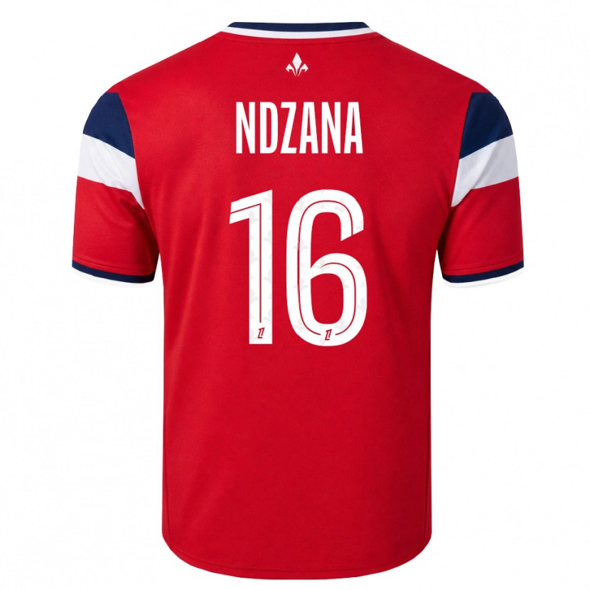 Danxen Damen Yann Ndzana #16 Rot Weiß Königsblau Heimtrikot Trikot 2026/27 T-Shirt