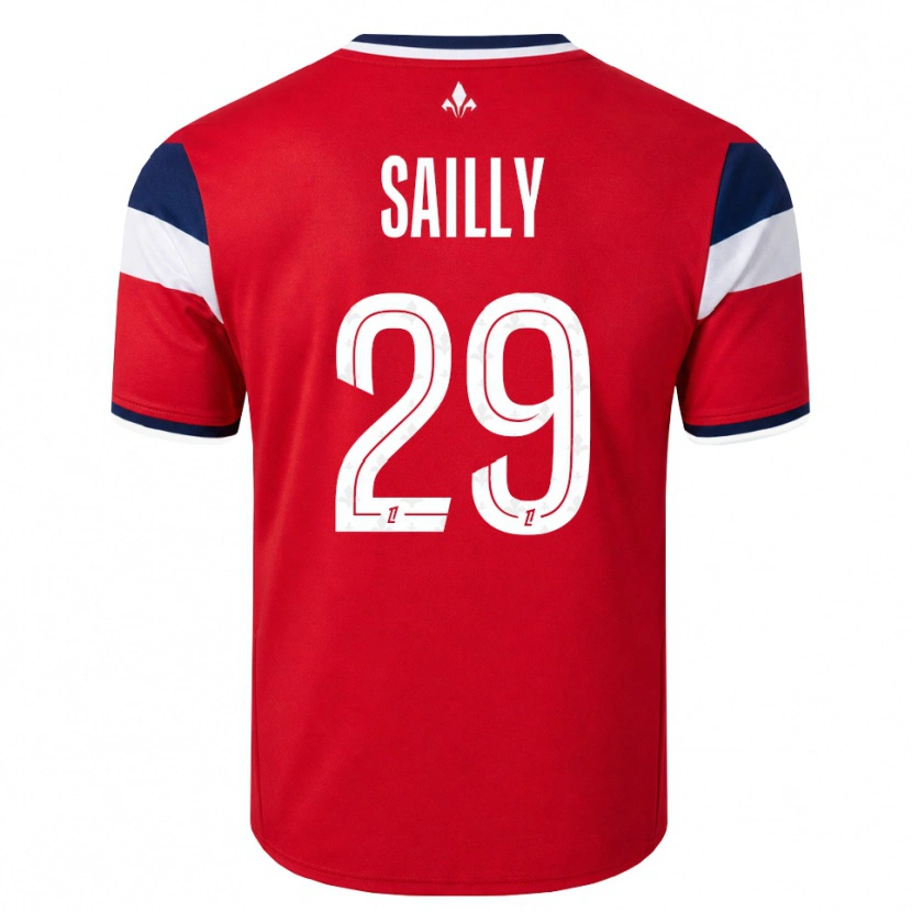 Danxen Damen Charlotte Sailly #29 Rot Weiß Königsblau Heimtrikot Trikot 2026/27 T-Shirt