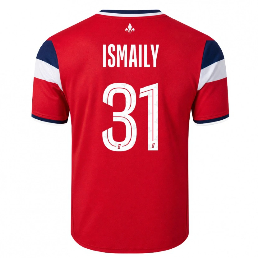 Danxen Damen Ismaily #31 Rot Weiß Königsblau Heimtrikot Trikot 2026/27 T-Shirt
