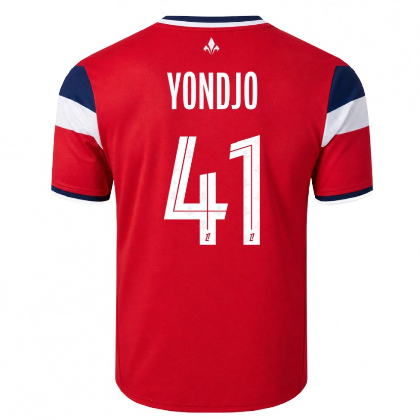 Danxen Damen Angel Yondjo Matah #41 Rot Weiß Königsblau Heimtrikot Trikot 2026/27 T-Shirt