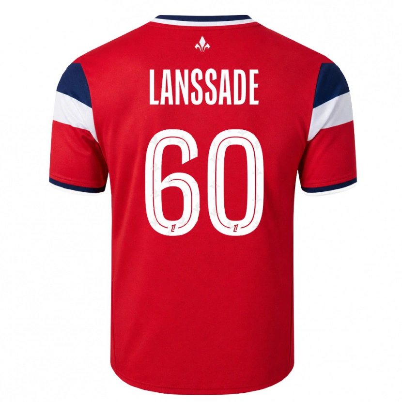 Danxen Damen Zadig Lanssade #60 Rot Weiß Königsblau Heimtrikot Trikot 2026/27 T-Shirt