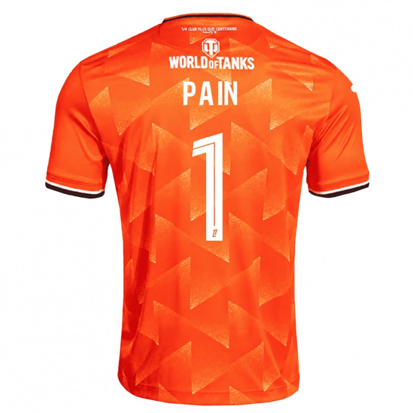Danxen Damen Ilan Pain #1 Orange Weiß Schwarz Heimtrikot Trikot 2026/27 T-Shirt