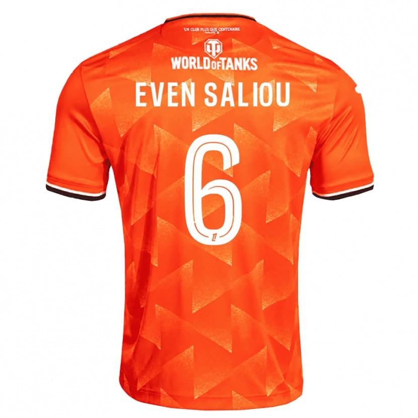 Danxen Damen Emy Even Saliou #6 Orange Weiß Schwarz Heimtrikot Trikot 2026/27 T-Shirt