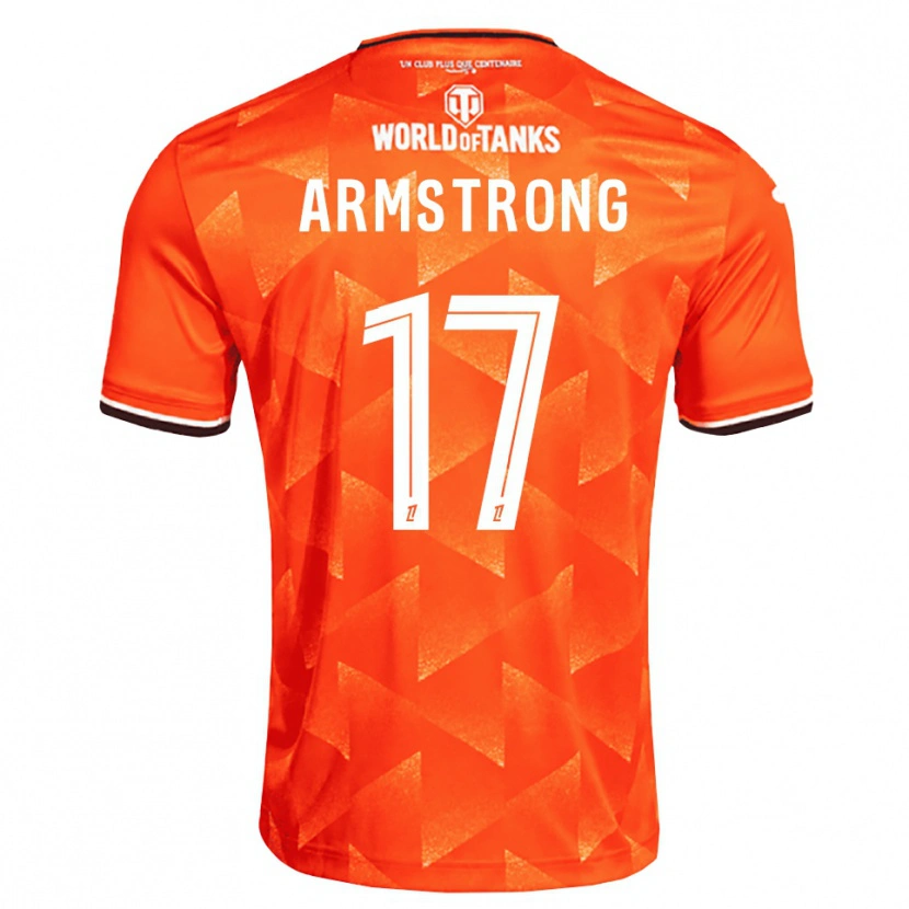 Danxen Damen Desmond Armstrong #17 Orange Weiß Schwarz Heimtrikot Trikot 2026/27 T-Shirt