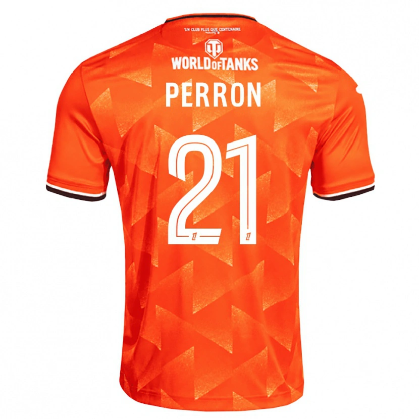 Danxen Damen Angéline Perron #21 Orange Weiß Schwarz Heimtrikot Trikot 2026/27 T-Shirt