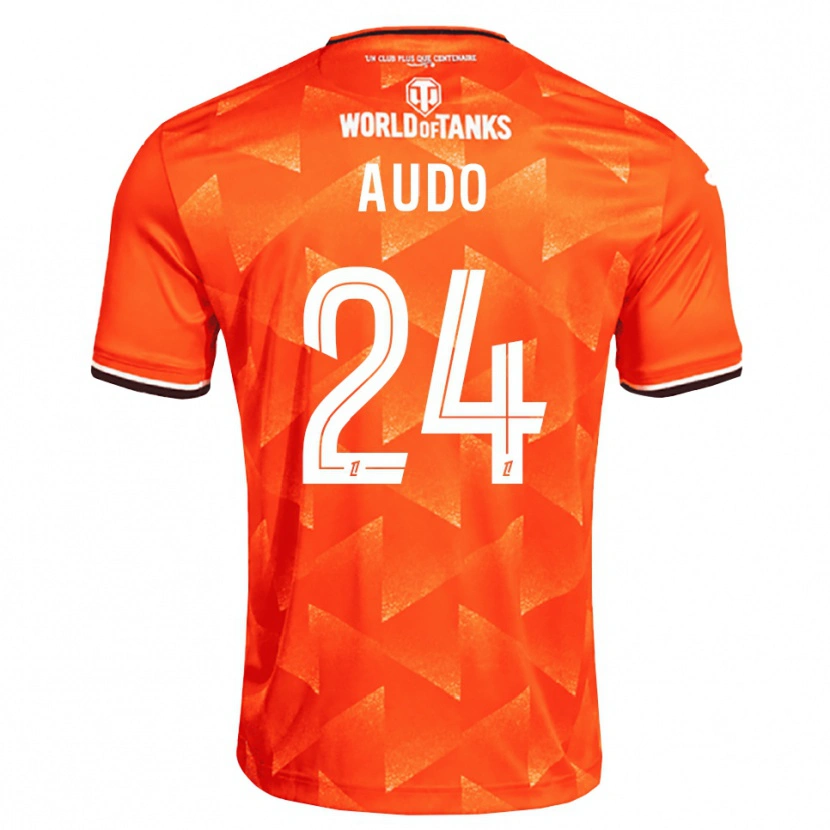 Danxen Damen Noémie Audo #24 Orange Weiß Schwarz Heimtrikot Trikot 2026/27 T-Shirt