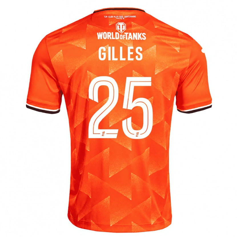 Danxen Damen Elodie Gilles #25 Orange Weiß Schwarz Heimtrikot Trikot 2026/27 T-Shirt