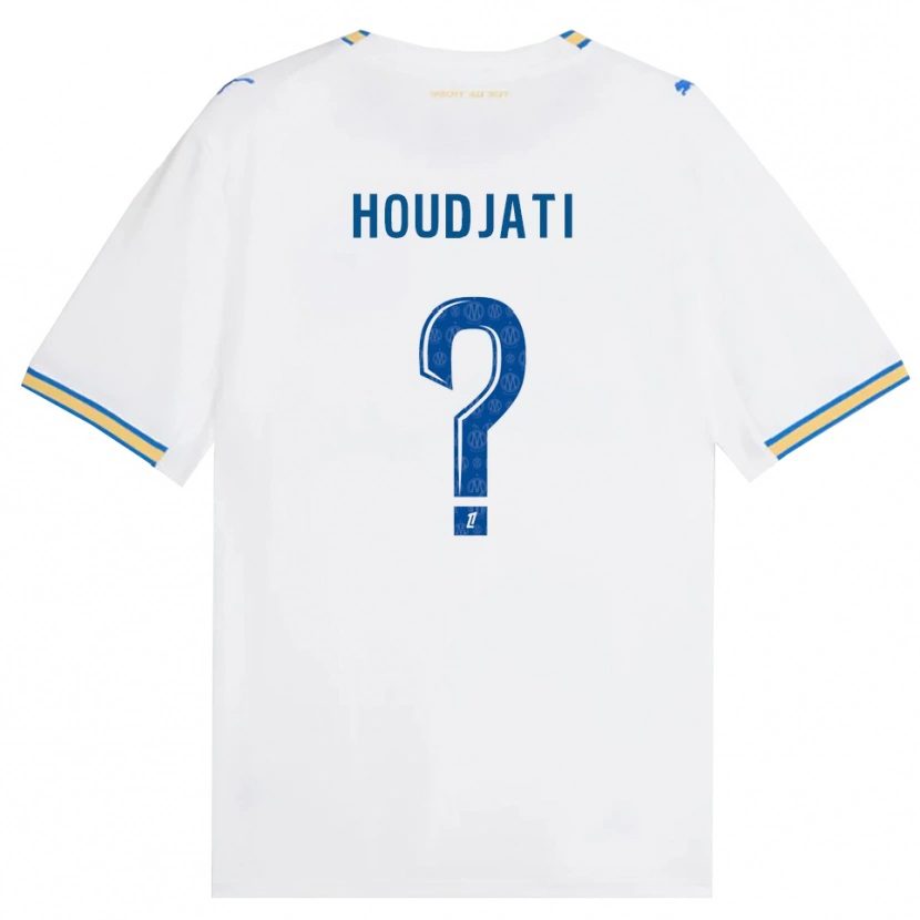 Danxen Damen Naïm Houdjati #0 Dodgerblau Weiß Heimtrikot Trikot 2026/27 T-Shirt