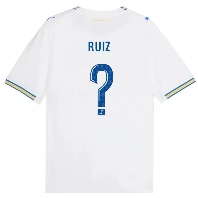 Danxen Damen Pedro Ruiz #0 Dodgerblau Weiß Heimtrikot Trikot 2026/27 T-Shirt