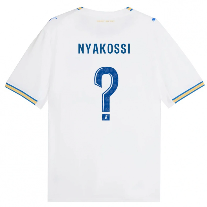 Danxen Damen Roggerio Nyakossi #0 Dodgerblau Weiß Heimtrikot Trikot 2026/27 T-Shirt