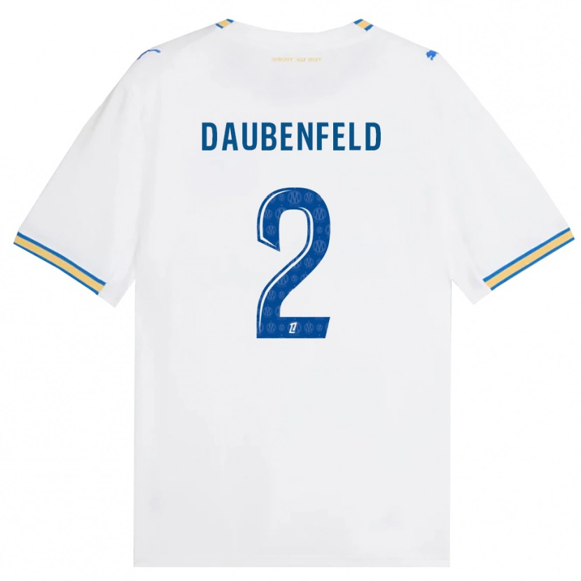 Danxen Damen Lucas Daubenfeld #2 Dodgerblau Weiß Heimtrikot Trikot 2026/27 T-Shirt