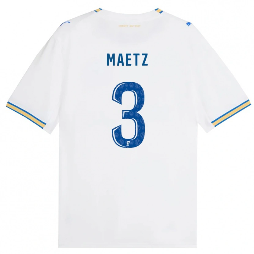 Danxen Damen Agathe Maetz #3 Dodgerblau Weiß Heimtrikot Trikot 2026/27 T-Shirt
