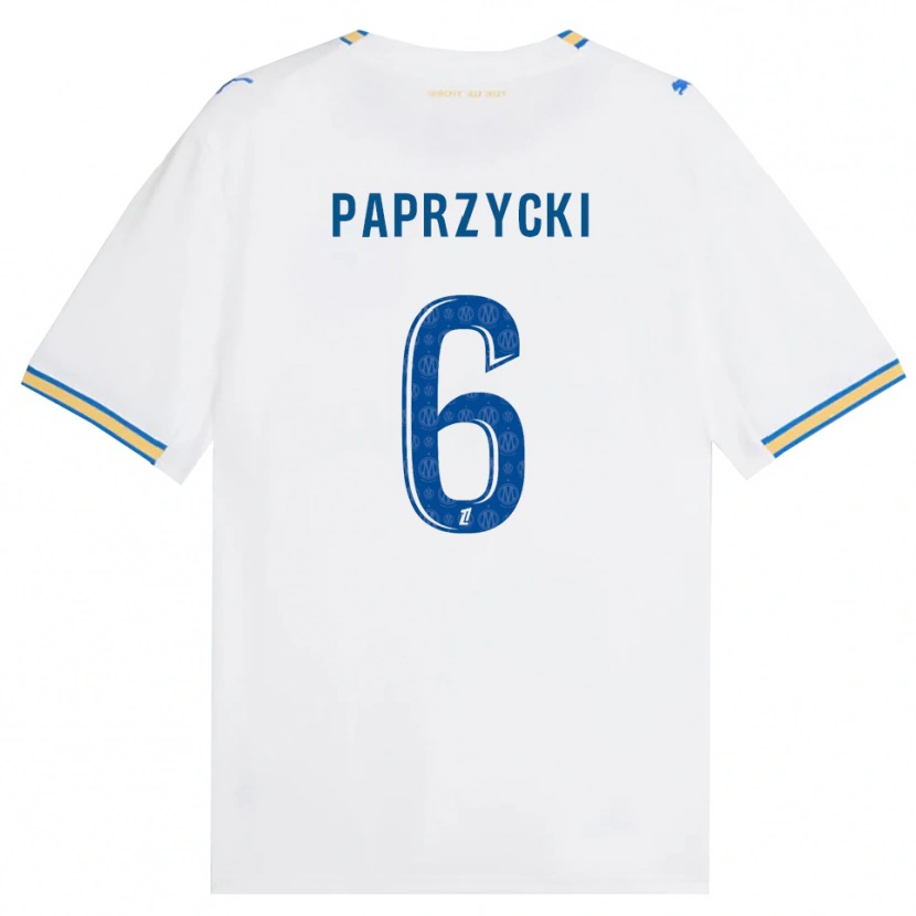 Danxen Damen Aurore Paprzycki #6 Dodgerblau Weiß Heimtrikot Trikot 2026/27 T-Shirt