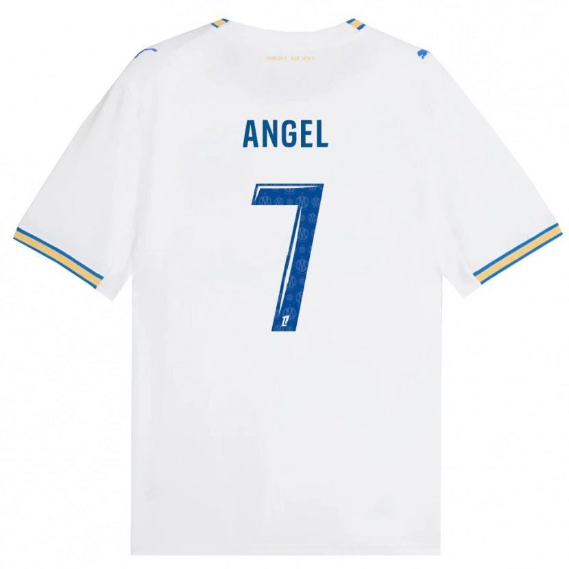 Danxen Damen Angel Gomes #7 Dodgerblau Weiß Heimtrikot Trikot 2026/27 T-Shirt