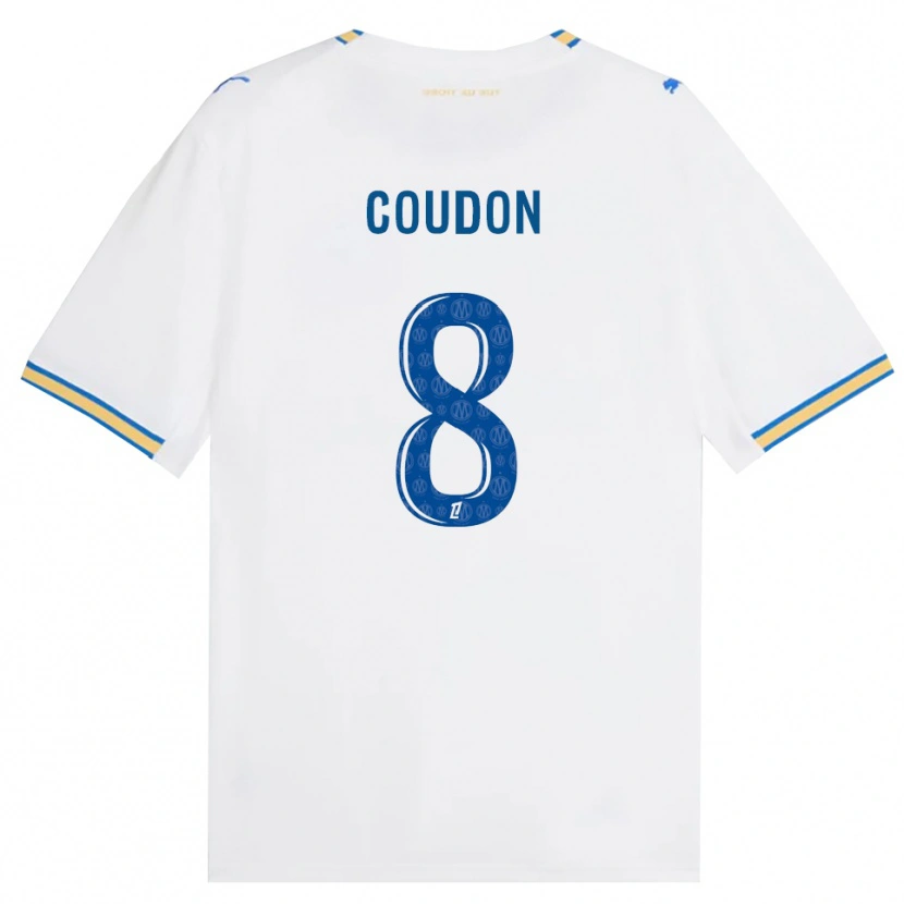 Danxen Damen Marine Coudon #8 Dodgerblau Weiß Heimtrikot Trikot 2026/27 T-Shirt