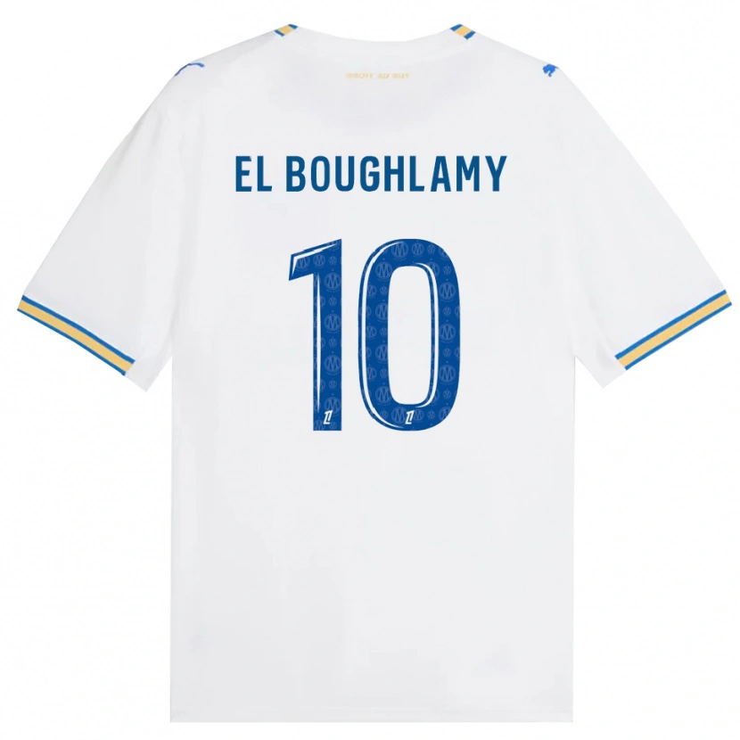 Danxen Damen Adam El Boughlamy #10 Dodgerblau Weiß Heimtrikot Trikot 2026/27 T-Shirt
