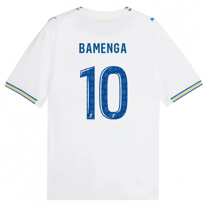 Danxen Damen Naomie Bamenga #10 Dodgerblau Weiß Heimtrikot Trikot 2026/27 T-Shirt
