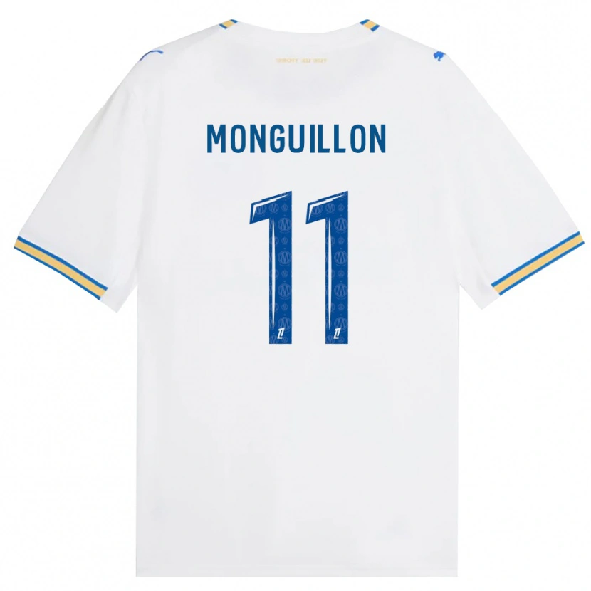 Danxen Damen Coralie Monguillon #11 Dodgerblau Weiß Heimtrikot Trikot 2026/27 T-Shirt