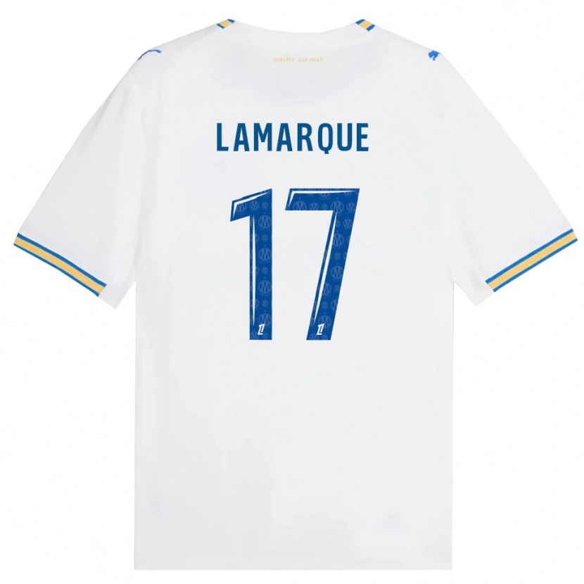 Danxen Damen Alais Lamarque #17 Dodgerblau Weiß Heimtrikot Trikot 2026/27 T-Shirt