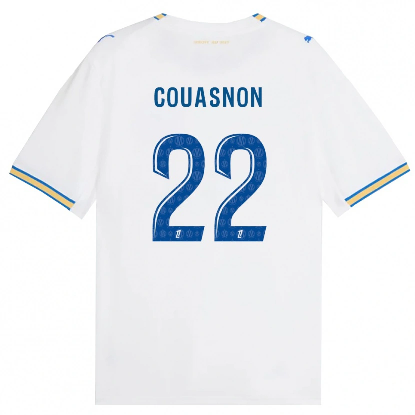 Danxen Damen Roxane Couasnon #22 Dodgerblau Weiß Heimtrikot Trikot 2026/27 T-Shirt