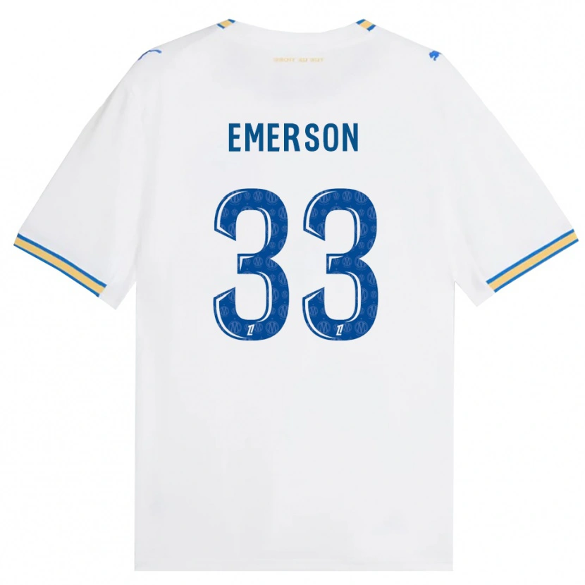 Danxen Damen Emerson Palmieri Dos Santos #33 Dodgerblau Weiß Heimtrikot Trikot 2026/27 T-Shirt