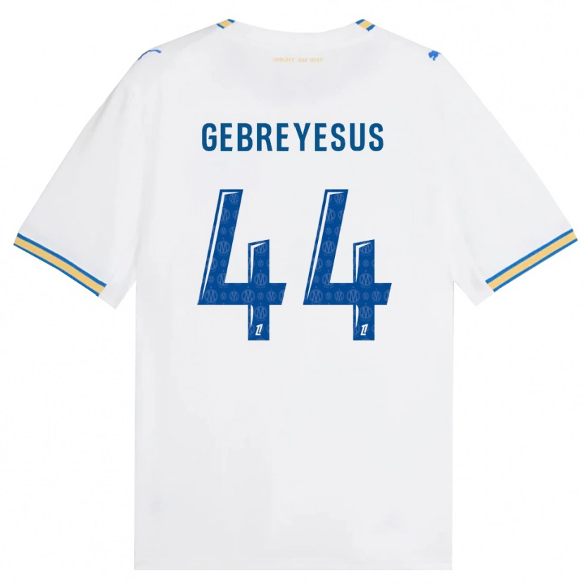 Danxen Damen Esey Gebreyesus #44 Dodgerblau Weiß Heimtrikot Trikot 2026/27 T-Shirt