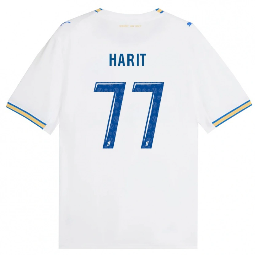 Danxen Damen Amine Harit #77 Dodgerblau Weiß Heimtrikot Trikot 2026/27 T-Shirt