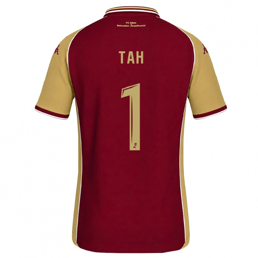 Danxen Damen Béonaho Tah #1 Goldrute Dunkelrot Heimtrikot Trikot 2026/27 T-Shirt