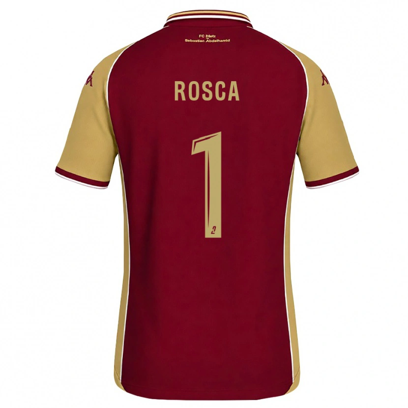 Danxen Damen Daniel Rosca #1 Goldrute Dunkelrot Heimtrikot Trikot 2026/27 T-Shirt