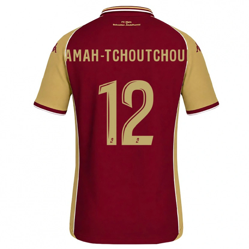 Danxen Damen Marco Amah-Tchoutchoui #12 Goldrute Dunkelrot Heimtrikot Trikot 2026/27 T-Shirt