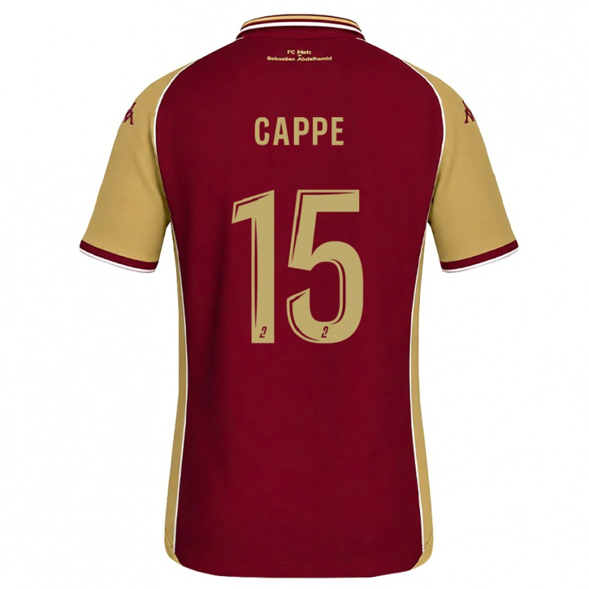 Danxen Damen Djibril Cappe #15 Goldrute Dunkelrot Heimtrikot Trikot 2026/27 T-Shirt