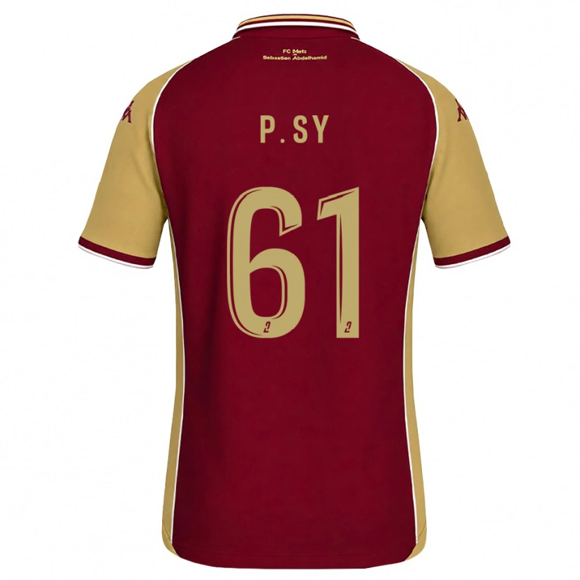 Danxen Damen Pape Sy #61 Goldrute Dunkelrot Heimtrikot Trikot 2026/27 T-Shirt