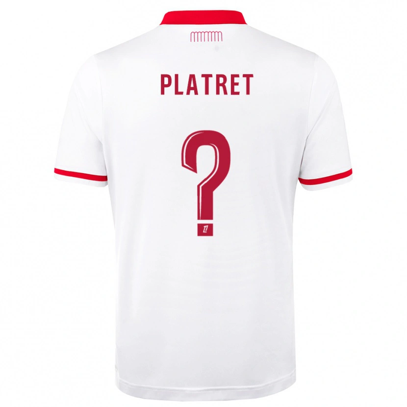 Danxen Damen Aurélien Platret #0 Rot Weiß Heimtrikot Trikot 2026/27 T-Shirt