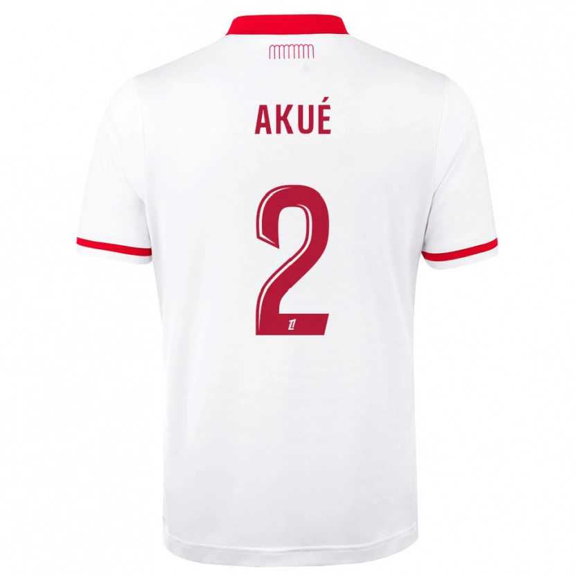Danxen Damen Checkina Dzabatou Ecko #2 Rot Weiß Heimtrikot Trikot 2026/27 T-Shirt