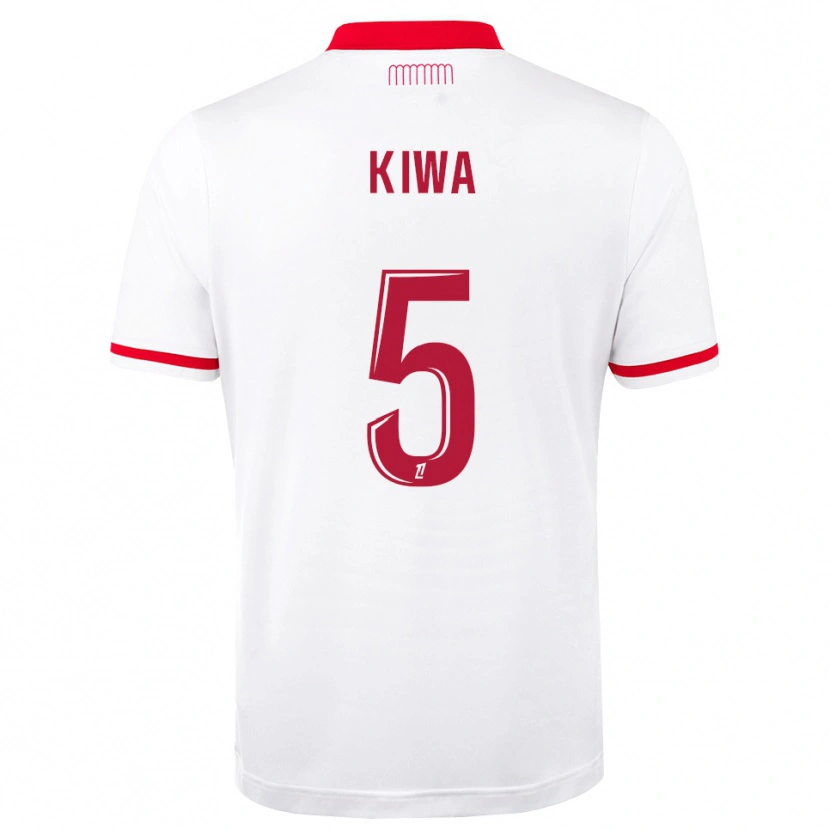 Danxen Damen Bradel Kiwa #5 Rot Weiß Heimtrikot Trikot 2026/27 T-Shirt