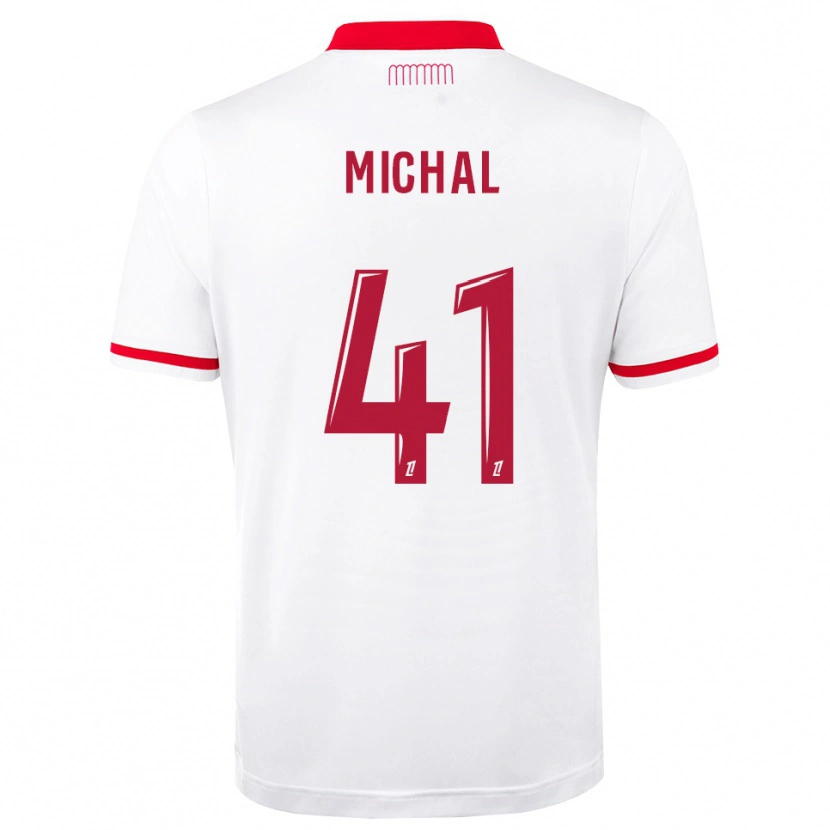 Danxen Damen Lucas Michal #41 Rot Weiß Heimtrikot Trikot 2026/27 T-Shirt