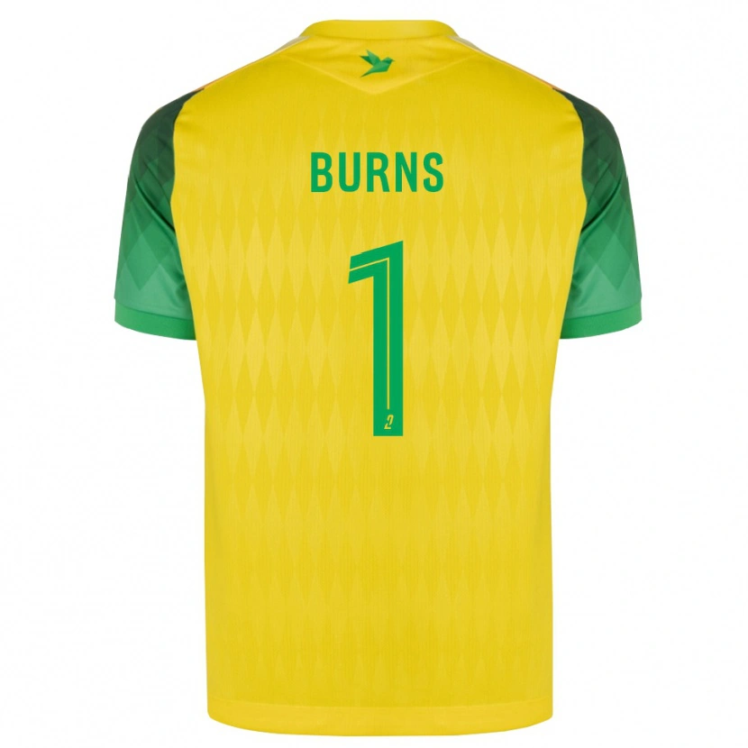 Danxen Damen Emily Burns #1 Gelb Grün Rot Heimtrikot Trikot 2026/27 T-Shirt