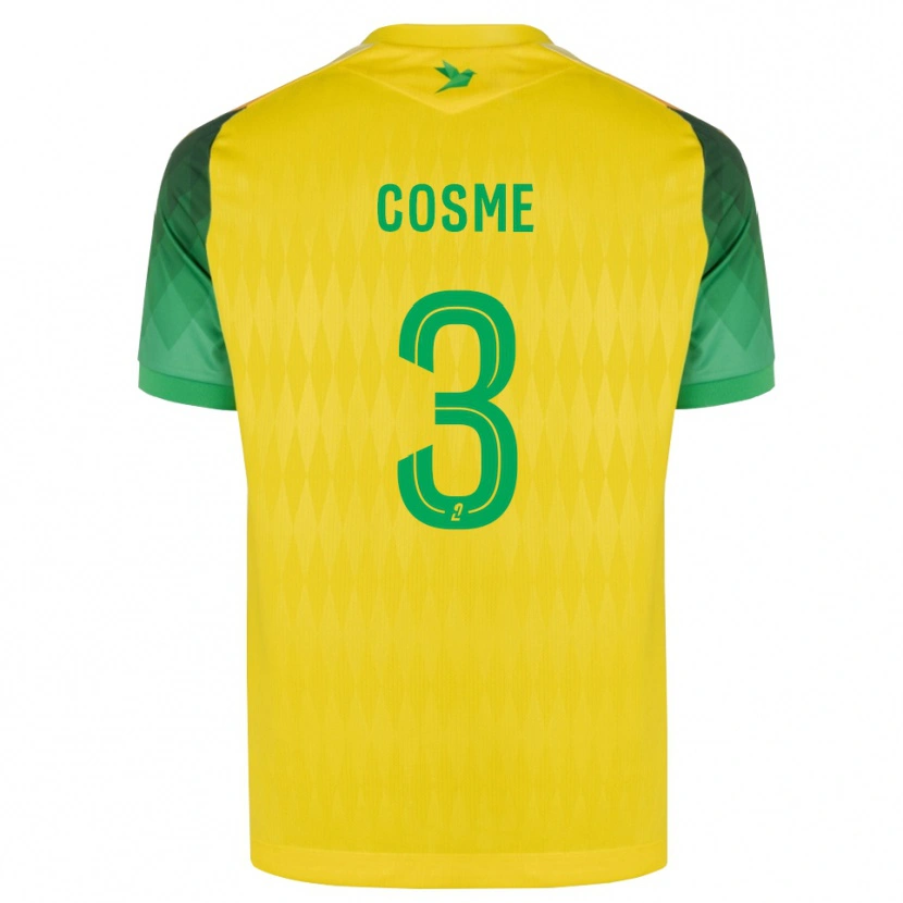 Danxen Damen Caitlin Cosme #3 Gelb Grün Rot Heimtrikot Trikot 2026/27 T-Shirt